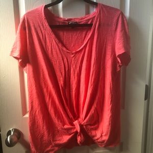 Express front tie T-shirt XL